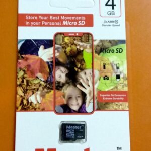 MASTER Micro sd card 4GB